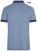  Polo maglietta manica corta Uomo  Daiber 3 bottoni, collo polo, polsi in costina righe in contrasto JN706 Mens Heather Polo 610JN2A E3Ssport.it Stampa RicamoE3Ssport  E3S