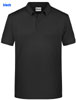 immagine aggiuntiva 2- Polo Organica Ecosostenibile maniche corte Adulto Unisex James & Nicholson 2 bottoni spacchetti laterali etichetta removibile Men Basic Polo JN8010 610JN3A E3Ssport.it Stampa RicamoE3Ssport  E3S