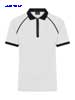 immagine aggiuntiva 5- Polo manica corta tecnica Adulto Unisex James & Nicholson zip corta, collo polo, polsini in costina con inserti Mens Zip-Polo JN1308 610JN6A E3Ssport.it Stampa RicamoE3Ssport  E3S