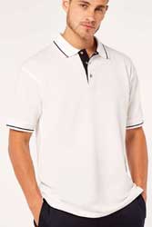 Polo maglietta manica corta Uomo  Kustom Kit 3 bottoni, collo polo, polsi in costina, spacchetti laterali righe in contrasto KK606 Mens St. Mellion Polo uomo 610KK1A E3Ssport.it Stampa RicamoE3Ssport  E3S