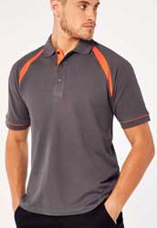  Polo maglietta manica corta Uomo  Kustom Kit 3 bottoni, collo polo, polsi in costina, spacchetti laterali con inserti KK615 Oak Hill Polo 610KK2A E3Ssport.it Stampa RicamoE3Ssport  E3S