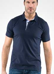 Polo manica corta jersey leggero Uomo  Sottozero 3 bottoni con collo camicia con inserti, etichetta strappabile E0453 Carnaby 610SZ3A E3Ssport.it Stampa RicamoE3Ssport  E3S