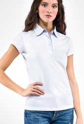  Polo manica corta jersey leggero Donna Sottozero 3 bottoni con collo camicia con inserti, etichetta strappabile E0470 Taormina 610SZ3D E3Ssport.it Stampa RicamoE3Ssport  E3S