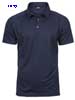 immagine aggiuntiva 5- Polo manica corta tecnica Adulto Unisex Tee Jays 3 bottoni, collo polo, polsi diritti tinta unita Luxury Sport Polo TJ7200 610TJ3A E3Ssport.it Stampa RicamoE3Ssport  E3S