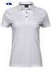  Polo manica corta tecnica Donna Tee Jays 3 bottoni, collo polo, polsi diritti tinta unita TJ7201 Ladies Luxury Sport Polo 610TJ3D E3Ssport.it Stampa RicamoE3Ssport  E3S