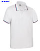 immagine aggiuntiva 4- Polo manica corta tecnica Adulto Unisex Valento 2 bottoni, collo polo, polsini in costina righe in contrasto Jaguar Sagano Maastricht POVAJAG POVASAG POVAMAA 610VA11A E3Ssport.it Stampa RicamoE3Ssport  E3S