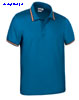 immagine aggiuntiva 6- Polo manica corta tecnica Adulto Unisex Valento 2 bottoni, collo polo, polsini in costina righe in contrasto Jaguar Sagano Maastricht POVAJAG POVASAG POVAMAA 610VA11A E3Ssport.it Stampa RicamoE3Ssport  E3S