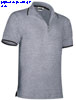 immagine aggiuntiva 5- Polo manica corta pesante Adulto Unisex Valento zip corta, collo polo, polsini in costina, spacchetti laterali righe in contrasto Golf POVAGOL 610VA4A E3Ssport.it Stampa RicamoE3Ssport  E3S