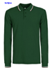 immagine aggiuntiva 6- Polo maglietta manica lunga Adulto Unisex Black Spider 3 bottoni, collo polo, polsi in costina, spacchetti laterali righe tricolore Italia Polo Italy LS BS211 612BS2A E3Ssport.it Stampa RicamoE3Ssport  E3S