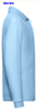 immagine aggiuntiva 2- Polo maglietta manica lunga Bambino Unisex Fruit of the Loom 2 bottoni, collo polo, polsini in costina tinta unita Kids Long Sleeve 65/35 Polo 632010 612FL2B E3Ssport.it Stampa RicamoE3Ssport  E3S