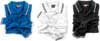 immagine aggiuntiva 1- Polo maglietta manica lunga Uomo  MYDAY 3 bottoni righe tricolore Italia E0414 Becker Sport 612MD1A E3Ssport.it Stampa RicamoE3Ssport  E3S