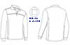  Polo mista maglietta manica lunga Adulto Unisex Valento 2 bottoni, collo polo, polsini in costina, spacchetti laterali con inserti Thunder POVATHL 612VA10A E3Ssport.it Stampa RicamoE3Ssport  E3S