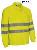  maglietta Polo manica lunga, Alta visibilità Adulto Unisex Valento 2 bottoni, collo e polsi in costina, taschino con inserti e bande catarinfrangenti riflettenti alta visibilità Snake POVASNA Buckland POVABUC 612VA13A E3Ssport.it Stampa RicamoE3Ssport  E3S