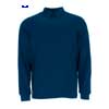  Polo manica lunga tecnica Uomo  Valento 2 bottoni con collo camicia button-down garzata internamente Kritan POVAKRI 612VA5A E3Ssport.it Stampa RicamoE3Ssport  E3S