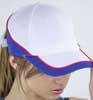  Cappellino 6 pannelli Baseball Atlantis regolazione velcro con inserti, etichetta removibile Racing 618AT19A E3Ssport.it Stampa RicamoE3Ssport  E3S