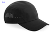 immagine aggiuntiva 3- Cappellino tecnico traforato traspirante Adulto Unisex Beechfield visiera curva, regolazione posteriore con velcro tinta unita, etichetta strappabile Tecnical Running Cap B188 618BF3A E3Ssport.it Stampa RicamoE3Ssport  E3S