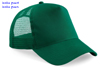 immagine aggiuntiva 13- Cappellino 5 pannelli con rete Adulto Unisex Beechfield visiera curva, regolazione posteriore snap-tab a pressione tinta unita o bicolore 618BF4A E3Ssport.it Stampa RicamoE3Ssport  E3S