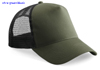 immagine aggiuntiva 24- Cappellino 5 pannelli con rete Adulto Unisex Beechfield visiera curva, regolazione posteriore snap-tab a pressione tinta unita o bicolore 618BF4A E3Ssport.it Stampa RicamoE3Ssport  E3S