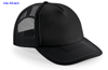immagine aggiuntiva 4- Cappellino 5 pannelli, imbottito, con rete Adulto Unisex Beechfield visiera piatta, regolazione posteriore snap-tab a pressione tinta unita o bicolore Vintage Snapback Trucker B645 618BF5A E3Ssport.it Stampa RicamoE3Ssport  E3S
