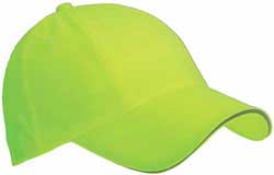  Cappellino 6 pannelli Baseball GL regolazione velcro sandwich, colori fluorescenti 618GL7A E3Ssport.it Stampa RicamoE3Ssport  E3S