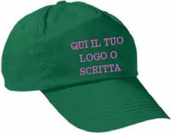  Speciale manifestazioni Adulto Unisex Manifestazioni cappellino con stampa 618MN1A E3Ssport.it Stampa RicamoE3Ssport  E3S