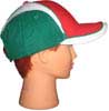 immagine aggiuntiva 2- Cappellino 6 pannelli Baseball Result pesante, regolazione velcro tricolore Italia 618RT1A E3Ssport.it Stampa RicamoE3Ssport  E3S