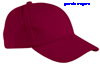 immagine aggiuntiva 1- Cappellino 6 pannelli pesante cotone Adulto e Bambino Valento visiera curva, regolazione posteriore con velcro tinta unita Toronto GOVATOR 618VA4T E3Ssport.it Stampa RicamoE3Ssport  E3S