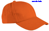 immagine aggiuntiva 4- Cappellino 6 pannelli pesante cotone Adulto e Bambino Valento visiera curva, regolazione posteriore con velcro tinta unita Toronto GOVATOR 618VA4T E3Ssport.it Stampa RicamoE3Ssport  E3S