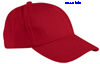 immagine aggiuntiva 5- Cappellino 6 pannelli pesante cotone Adulto e Bambino Valento visiera curva, regolazione posteriore con velcro tinta unita Toronto GOVATOR 618VA4T E3Ssport.it Stampa RicamoE3Ssport  E3S