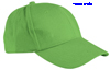 immagine aggiuntiva 9- Cappellino 6 pannelli pesante cotone Adulto e Bambino Valento visiera curva, regolazione posteriore con velcro tinta unita Toronto GOVATOR 618VA4T E3Ssport.it Stampa RicamoE3Ssport  E3S