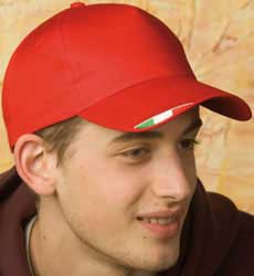 Cappellino Italia 5 pannelli West Cap uomo unisex 618WC6A