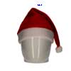  Berretto Babbo Natale liscio Adulto e Bambino Valento con pon pon e risvolto bicolore Noel GOVANOE 620VA4T E3Ssport.it Stampa RicamoE3Ssport  E3S
