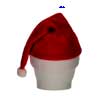  Berretto Babbo Natale liscio Adulto e Bambino Valento con pon pon e risvolto bicolore Noel GOVANOE 620VA4T E3Ssport.it Stampa RicamoE3Ssport  E3S
