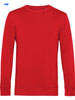  Felpa Organica Riciclata Ecosostenibile Adulto Unisex B&C non felpata leggera sgarzata girocollo, collo polsi fondo in costina senza etichetta, tinta unita Organic CWU31B Inspire Crew Neck 624BC3A E3Ssport.it Stampa RicamoE3Ssport  E3S