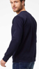 immagine aggiuntiva 1- Felpa girocollo Adulto Unisex Black Spider non felpata sgarzata con polsi e fondo costina etichetta strappabile, tinta unita BS302 Men's Terry Crew Neck 624BS2A E3Ssport.it Stampa RicamoE3Ssport  E3S