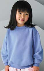 Felpa Gildan girocollo bambino unisex 624GD1B