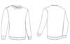  Felpa girocollo Adulto Unisex Valento felpata con polsi e fondo costina tinta unita Kisala SUVAKIS 624VA2A E3Ssport.it Stampa RicamoE3Ssport  E3S