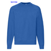 immagine aggiuntiva 10- Felpa girocollo Adulto Unisex Fruit of the Loom felpata con polsi e fondo costina tinta unita Classic Raglan Sweat 622160 625FL1A E3Ssport.it Stampa RicamoE3Ssport  E3S