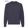 immagine aggiuntiva 13- Felpa girocollo Adulto Unisex Fruit of the Loom felpata con polsi e fondo costina tinta unita Classic Raglan Sweat 622160 625FL1A E3Ssport.it Stampa RicamoE3Ssport  E3S