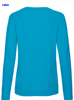 immagine aggiuntiva 1- Felpa girocollo Donna Fruit of the Loom non felpata sgarzata con polsi e fondo costina tinta unita Ladies Lightweight Raglan Sweat 621460 625FL3D E3Ssport.it Stampa RicamoE3Ssport  E3S