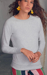  Felpa girocollo Donna Fruit of the Loom non felpata sgarzata con polsi e fondo costina tinta unita Ladies Lightweight Raglan Sweat 621460 625FL3D E3Ssport.it Stampa RicamoE3Ssport  E3S