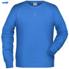 immagine aggiuntiva 8- Felpa Organica Ecosostenibile Adulto Unisex James & Nicholson non felpata sgarzata girocollo etichetta strappabile Men sweat JN8022 625JN1A E3Ssport.it Stampa RicamoE3Ssport  E3S