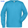 immagine aggiuntiva 22- Felpa Organica Ecosostenibile Adulto Unisex James & Nicholson non felpata sgarzata girocollo etichetta strappabile Men sweat JN8022 625JN1A E3Ssport.it Stampa RicamoE3Ssport  E3S