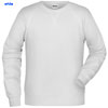 immagine aggiuntiva 23- Felpa Organica Ecosostenibile Adulto Unisex James & Nicholson non felpata sgarzata girocollo etichetta strappabile Men sweat JN8022 625JN1A E3Ssport.it Stampa RicamoE3Ssport  E3S