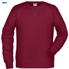 immagine aggiuntiva 24- Felpa Organica Ecosostenibile Adulto Unisex James & Nicholson non felpata sgarzata girocollo etichetta strappabile Men sweat JN8022 625JN1A E3Ssport.it Stampa RicamoE3Ssport  E3S