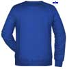  Felpa Organica Ecosostenibile Adulto Unisex Daiber non felpata leggera sgarzata girocollo, collo polsi fondo in costina etichetta strappabile, tinta unita JN8022 Mens Sweat 625JN1A E3Ssport.it Stampa RicamoE3Ssport  E3S