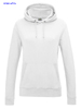 immagine aggiuntiva 2- Felpa cappuccio Donna AWDis felpata con polsi e fondo costina, tascone marsupio etichetta strappabile, tinta unita Girlie College Hoodie JH001F 626AW1D E3Ssport.it Stampa RicamoE3Ssport  E3S