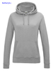 immagine aggiuntiva 9- Felpa cappuccio Donna AWDis felpata con polsi e fondo costina, tascone marsupio etichetta strappabile, tinta unita Girlie College Hoodie JH001F 626AW1D E3Ssport.it Stampa RicamoE3Ssport  E3S