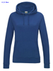 immagine aggiuntiva 16- Felpa cappuccio Donna AWDis felpata con polsi e fondo costina, tascone marsupio etichetta strappabile, tinta unita Girlie College Hoodie JH001F 626AW1D E3Ssport.it Stampa RicamoE3Ssport  E3S