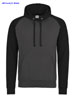 immagine aggiuntiva 3- Felpa cappuccio Uomo  AWDis felpata con inserti JH009 626AW3A E3Ssport.it Stampa RicamoE3Ssport  E3S